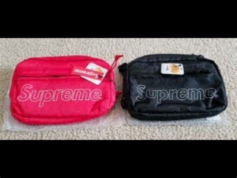 supreme fw18 shoulder bag fake|how to check for fake supreme.